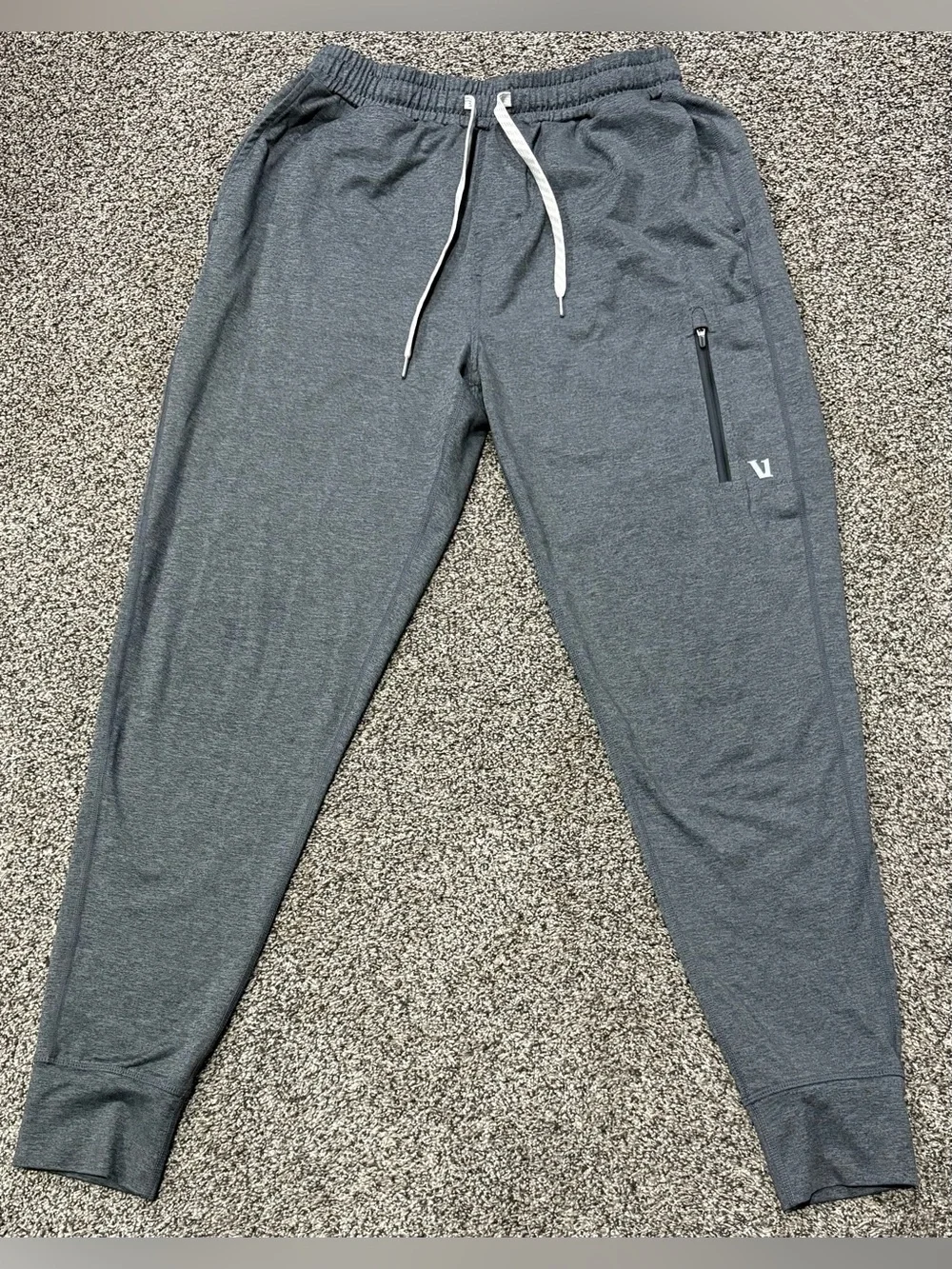 Vuori Sunday Performance Jogger V416 Men’s Small Gray Heather Athletic Sweatpant